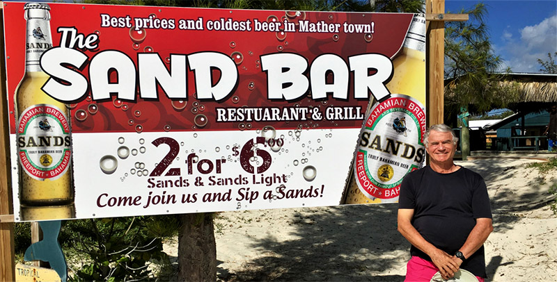 The Sand Bar, Churchill Beach, Grand Bahama Island